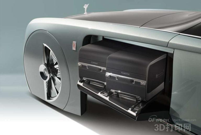 劳斯莱斯公司利用3D打印设计个性化定制汽车103EX